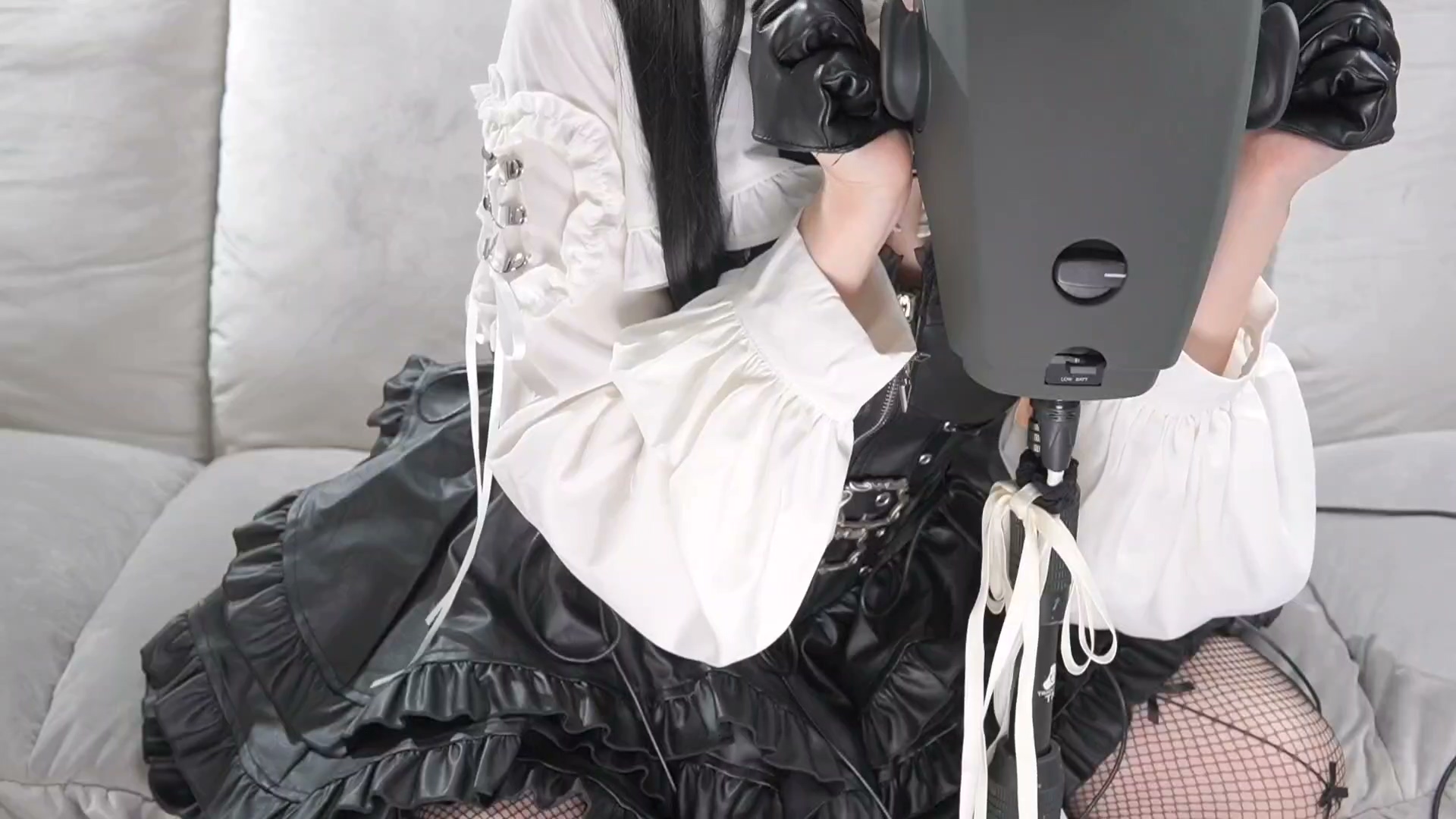无限大ASMR 黑色洛丽塔连身裙 2.6GB